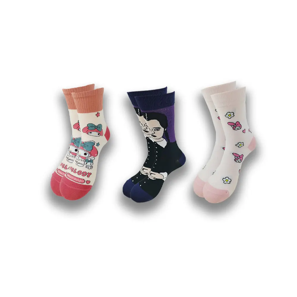 Selling colorful and fashionable socks for men and women, spring and autumn street style, newly designed socks for men and women
Selling colorful and fashionable socks for men and women, spring and autumn street style, newly designed socks for men and women