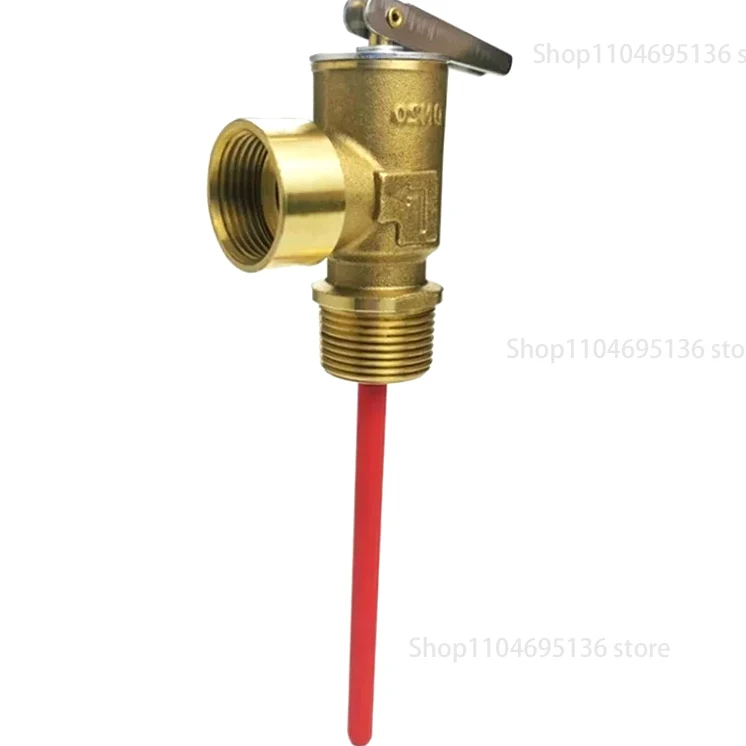 New! RV Automatic Safety Relief Valve 3/4Inch NPT For Hot Water Heater Temperature Pressure Relief Valve Safety Valve 150PSI
New! RV Automatic Safety Relief Valve 3/4Inch NPT For Hot Water Heater Temperature Pressure Relief Valve Safety Valve 150PSI