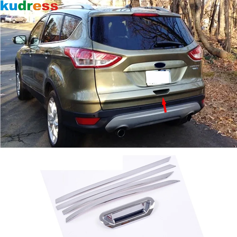 Rear Trunk Lid Cover Trim For Ford Kuga Escape 2013 2014 2015-2018 Chrome Car Tailgate Door Handle Bowl Cover Trim Accessories
Rear Trunk Lid Cover Trim For Ford Kuga Escape 2013 2014 2015-2018 Chrome Car Tailgate Door Handle Bowl Cover Trim Accessories