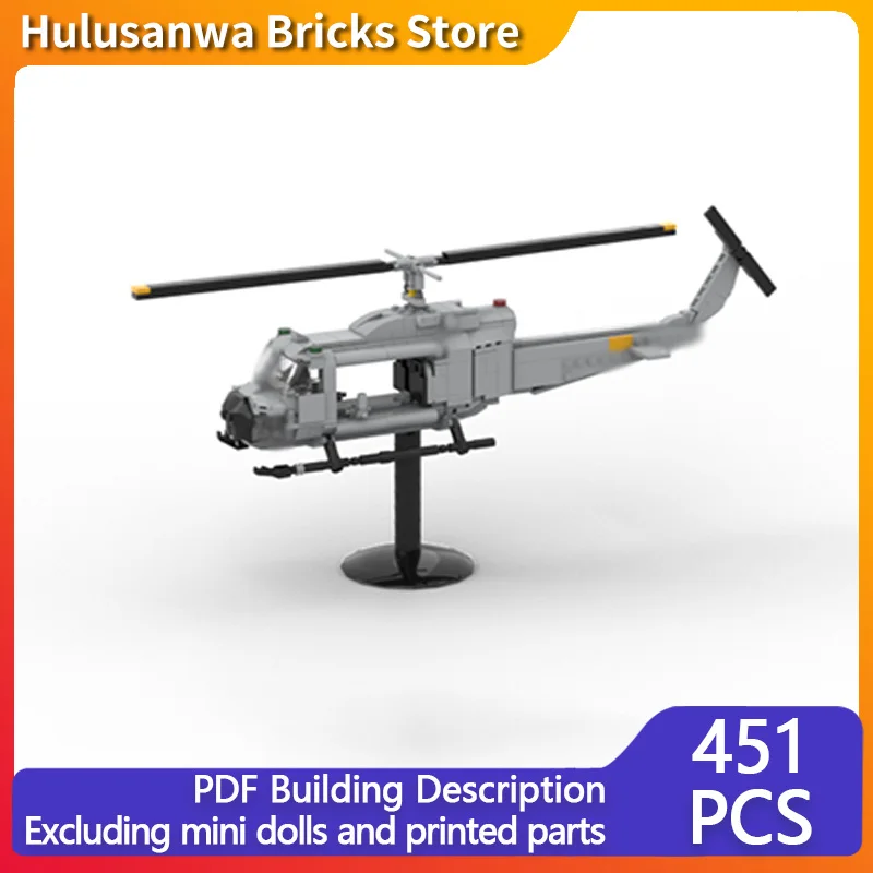 Модель среднего вертолета UH-1N, конструктор MOC, военная техника, модульные технологичные подарки, набор для сборки, детские игрушки, праздничный подарок
Модель среднего вертолета UH-1N, конструктор MOC, военная техника, модульные технологичные подарки, набор для сборки, детские игрушки, праздничный подарок