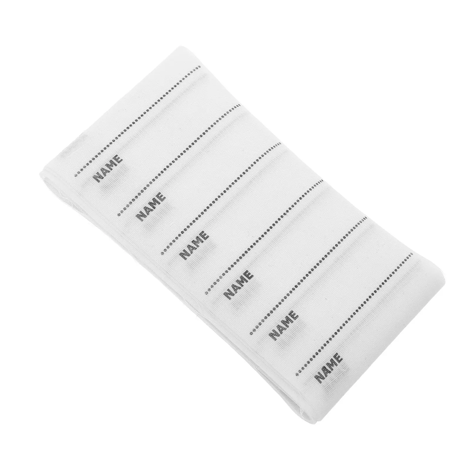 100Pcs Iron on Name Tags for Clothes Blank DIY Writable Clothing Labels Washable Polyester Cotton Sewing Labels for School Camp
100Pcs Iron on Name Tags for Clothes Blank DIY Writable Clothing Labels Washable Polyester Cotton Sewing Labels for School Camp
