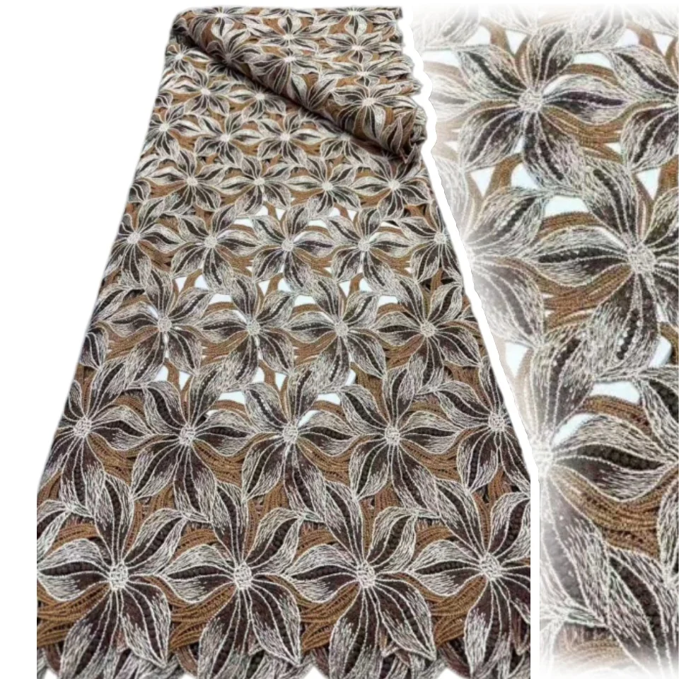 Африканское гипюровое кружево с вышивкой 2026: Хит продаж! Нигерийское кружево из молочного шелка с драгоценными камнями для женских вечерних платьев 2367
Африканское гипюровое кружево с вышивкой 2026: Хит продаж! Нигерийское кружево из молочного шелка с драгоценными камнями для женских вечерних платьев 2367