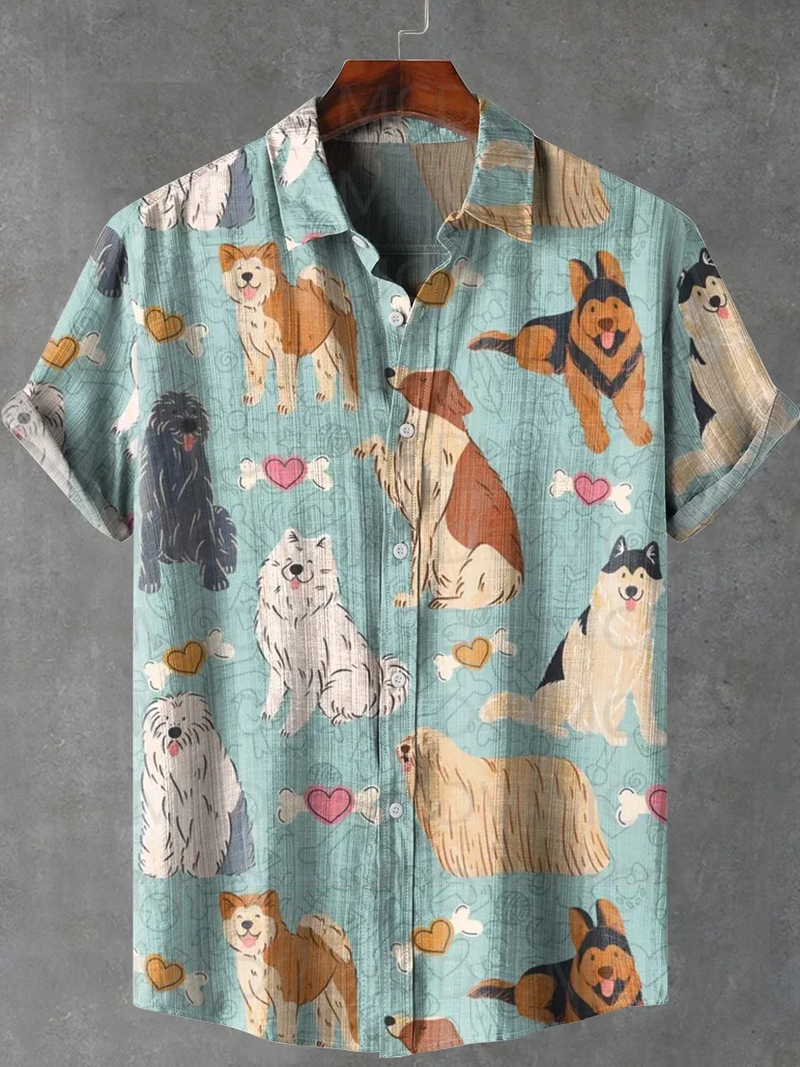 Cute Cat Paw Art Print Lapel Casual Hawaiian Shirt Printed Style Short Sleeve Casual Shirt Men's
Cute Cat Paw Art Print Lapel Casual Hawaiian Shirt Printed Style Short Sleeve Casual Shirt Men's