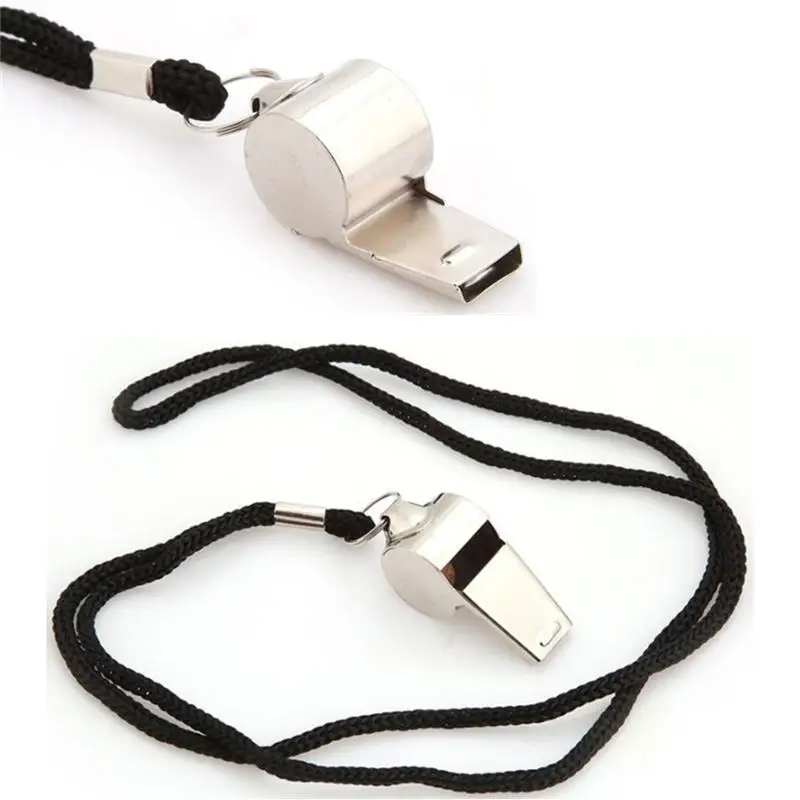 Metal Whistle Referee Sport Rugby Stainless Steel Whistles Soccer Football Basketball Party Training School Cheerleading Tools
Metal Whistle Referee Sport Rugby Stainless Steel Whistles Soccer Football Basketball Party Training School Cheerleading Tools