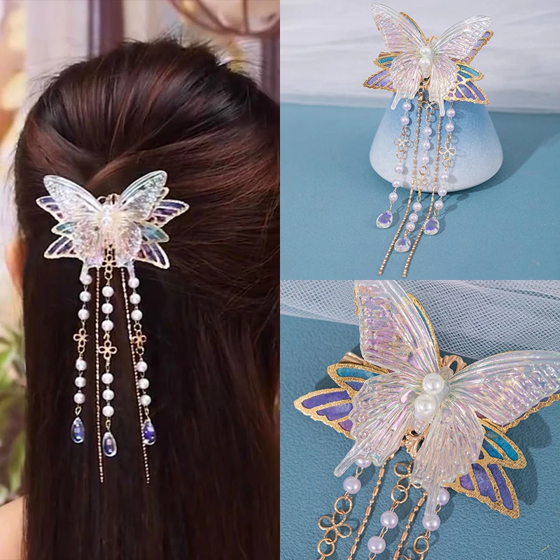 Модная Хрустальная жемчужная бабочка с кисточкой для женщин ювелирные изделия для невесты Свадебные аксессуары для волос заколки для головы
Модная Хрустальная жемчужная бабочка с кисточкой для женщин ювелирные изделия для невесты Свадебные аксессуары для волос заколки для головы