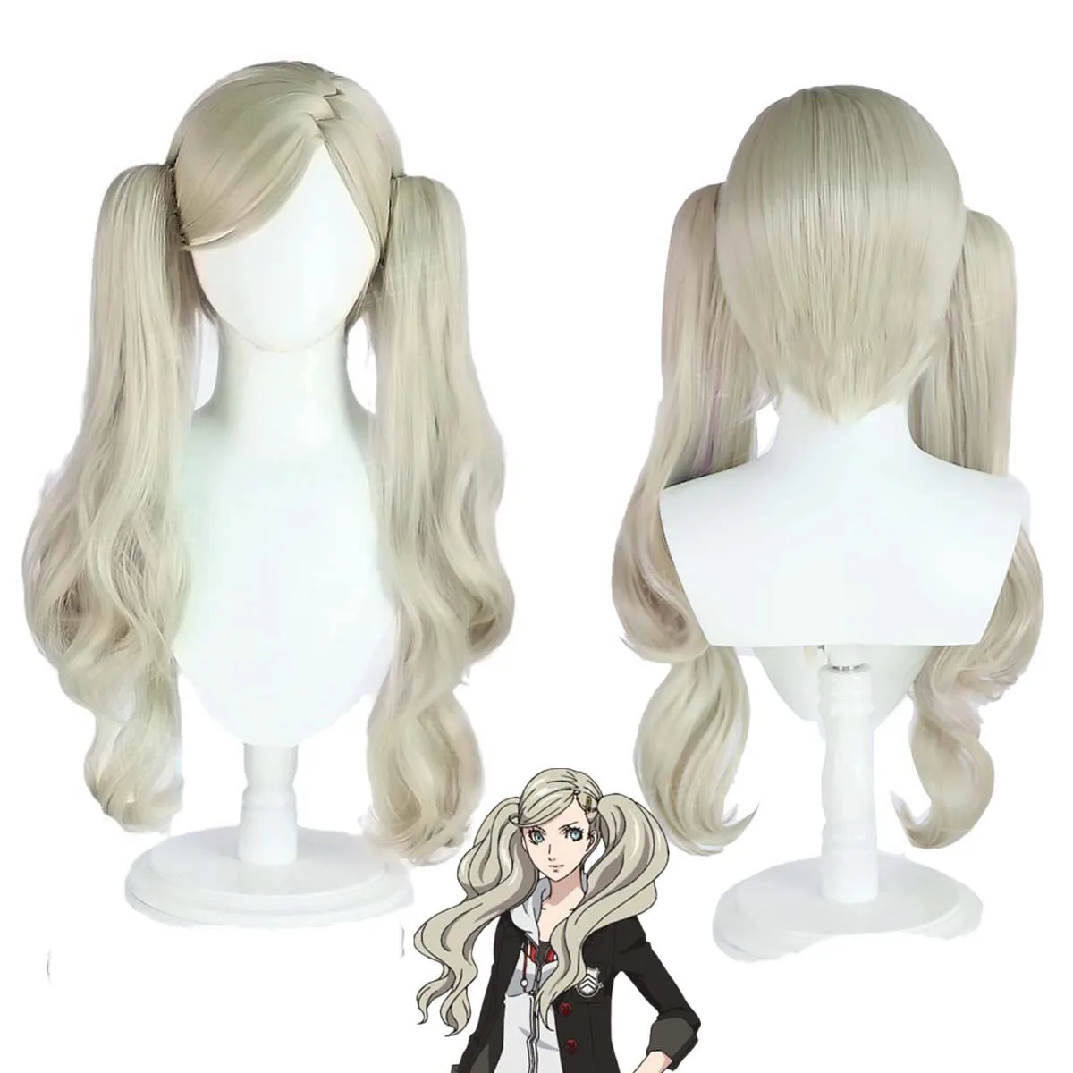 Длинный вьющийся парик из термостойких волос Game Anne Takamaki с двойным хвостом
Длинный вьющийся парик из термостойких волос Game Anne Takamaki с двойным хвостом