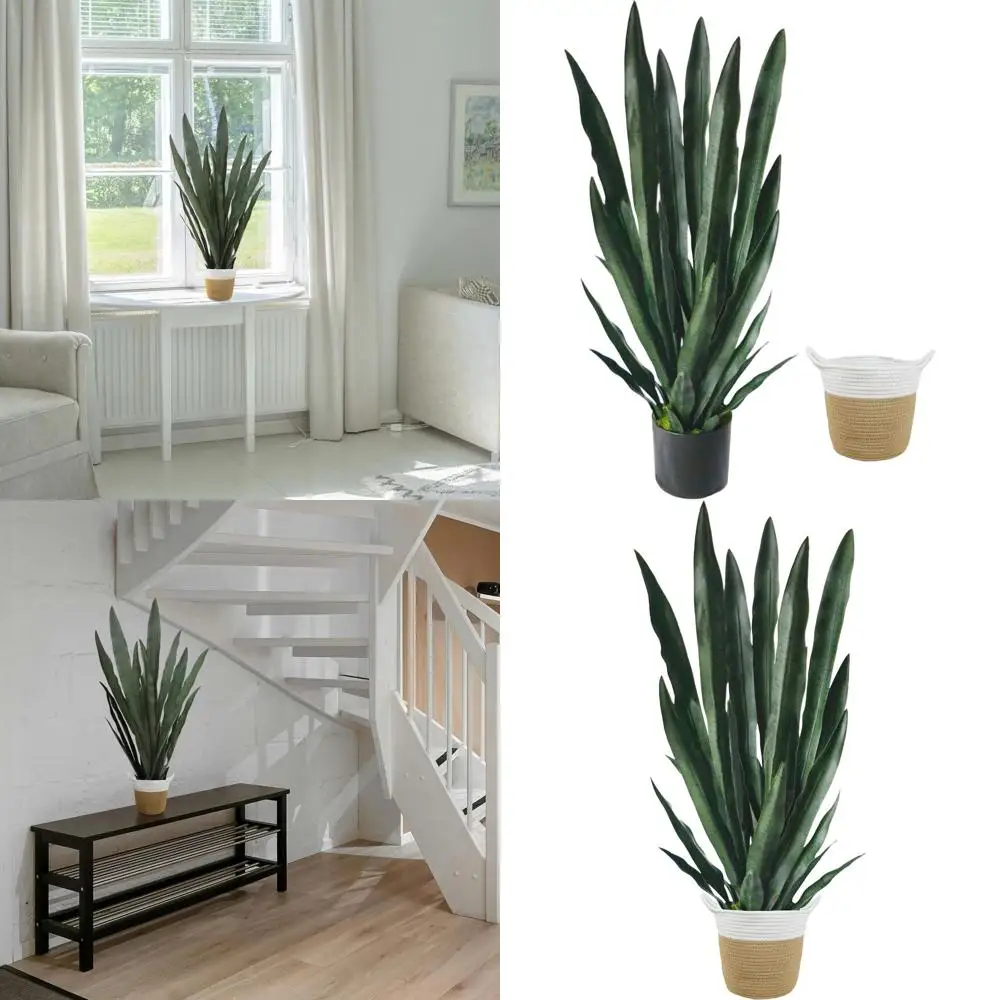 Искусственная сансевиерия высотой 3 фута в корзине, 35 реалистичных искусственных растений «Язычок свекрови» для декора дома или офиса
Искусственная сансевиерия высотой 3 фута в корзине, 35 реалистичных искусственных растений «Язычок свекрови» для декора дома или офиса