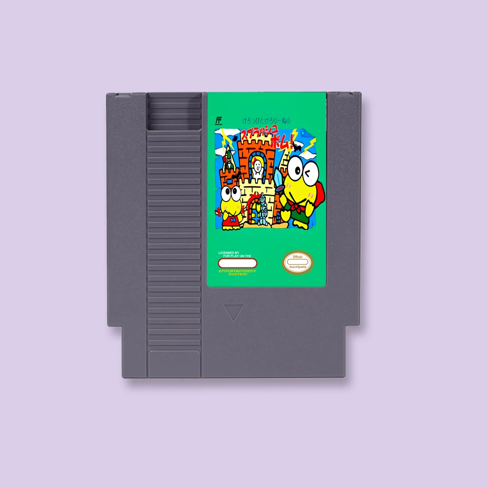 Keroppi to Keroriinu no Splash Bomb! Game Cartridge Action Game For NES 8Bit 72PIN Consoles Game Card
Keroppi to Keroriinu no Splash Bomb! Game Cartridge Action Game For NES 8Bit 72PIN Consoles Game Card