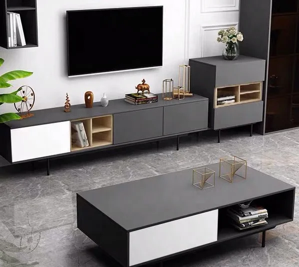 -Home Living Room Furniture Set Storage Coffee Table TV Unit TV Stand and Coffee Table Set
-Home Living Room Furniture Set Storage Coffee Table TV Unit TV Stand and Coffee Table Set