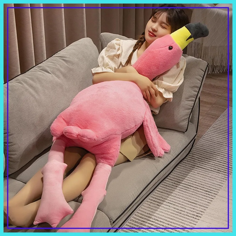 62" Giant Flamingo Stuffed Animal Plush Pillow - Soft Huggable Toy for Birthday Christmas Decoration Gift
62" Giant Flamingo Stuffed Animal Plush Pillow - Soft Huggable Toy for Birthday Christmas Decoration Gift