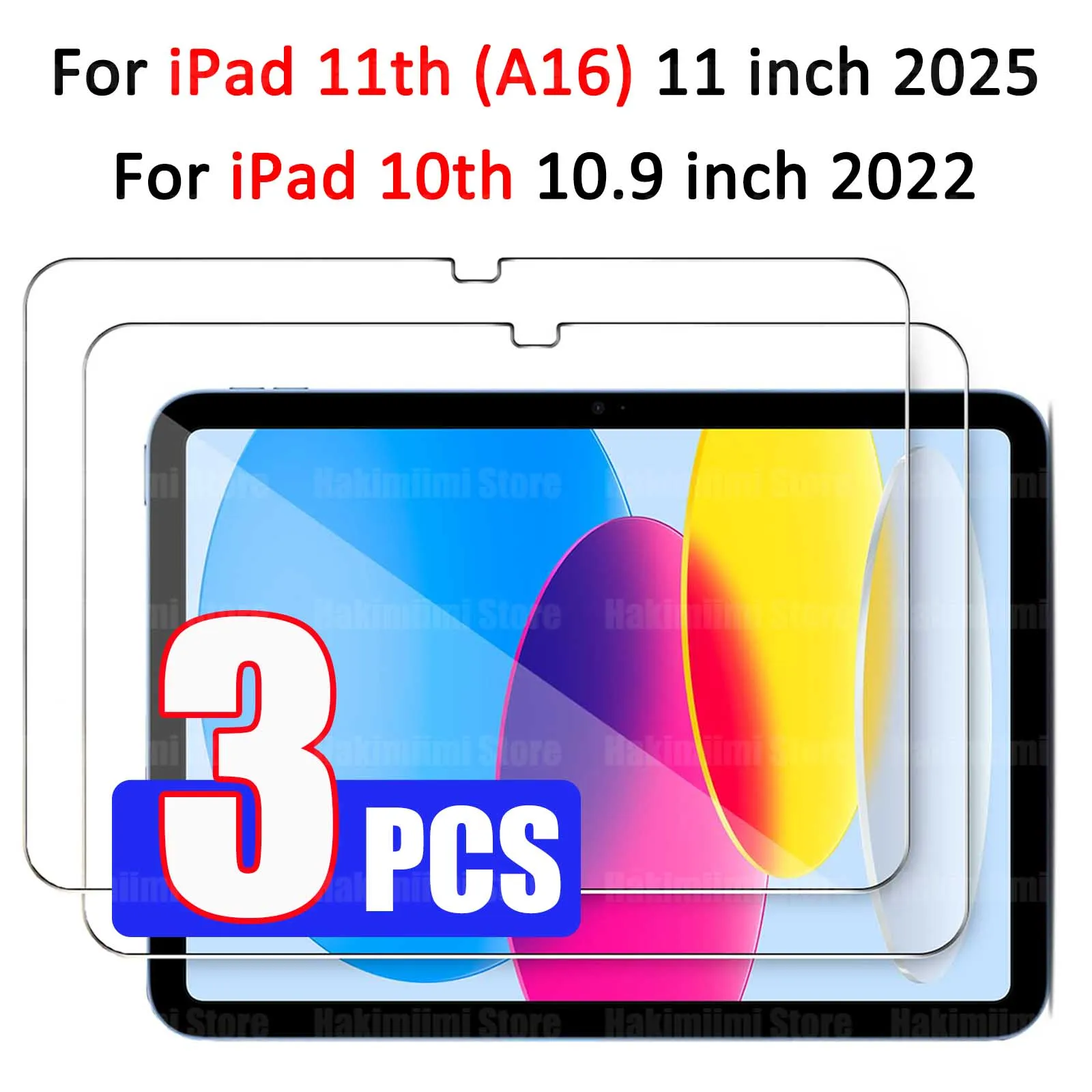 Пленка из закаленного стекла для iPad 11th (A16) 11 дюймов 2025/iPad 10th 10,9 дюймов 2022 HD 9H Твердость Прозрачная защитная пленка для экрана планшета
Пленка из закаленного стекла для iPad 11th (A16) 11 дюймов 2025/iPad 10th 10,9 дюймов 2022 HD 9H Твердость Прозрачная защитная пленка для экрана планшета