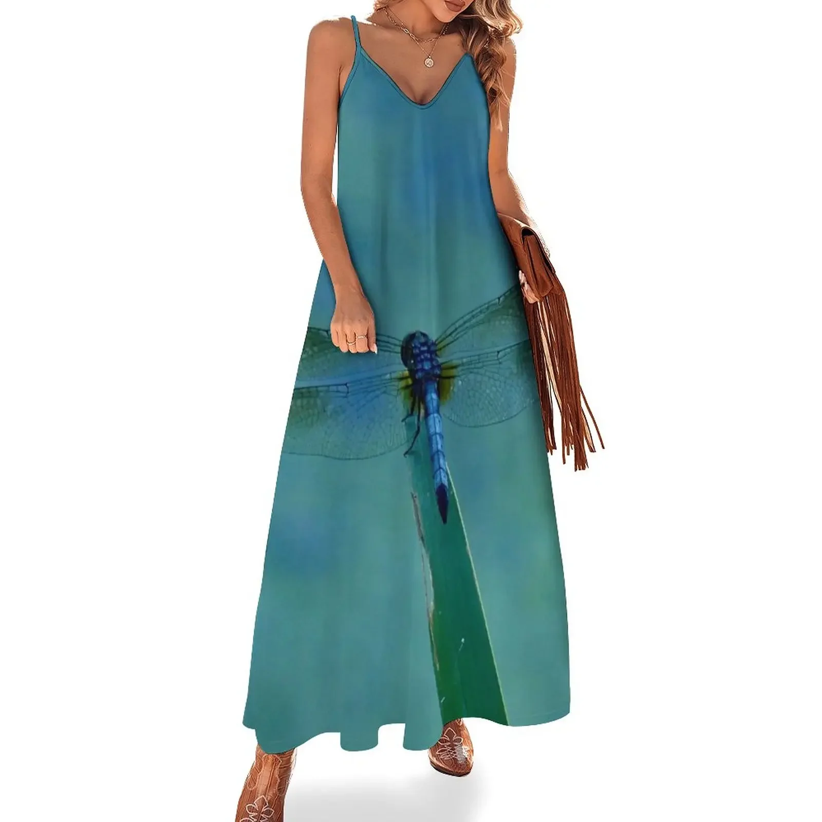 T-Bird’s Dragonfly On Nature’s Diving Board Sleeveless Dress Summer skirt prom dress bandage dress
T-Bird’s Dragonfly On Nature’s Diving Board Sleeveless Dress Summer skirt prom dress bandage dress