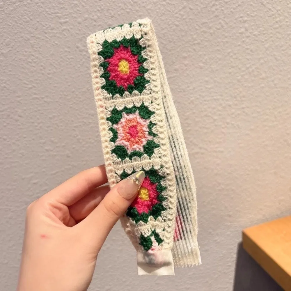 Floral Knitted Knit Embroidery Headband Sweet Design Adhesive Clip Chinese Style Headwear Artistic Retro Ethnic Style
Floral Knitted Knit Embroidery Headband Sweet Design Adhesive Clip Chinese Style Headwear Artistic Retro Ethnic Style
