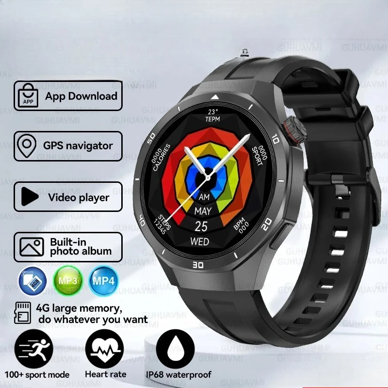 XIAOMI 2026 High-End Business Watch 4GB Memory GPS Smartwatches Men APP Download Bluetooth Call Fitness Smart Watches
XIAOMI 2026 High-End Business Watch 4GB Memory GPS Smartwatches Men APP Download Bluetooth Call Fitness Smart Watches