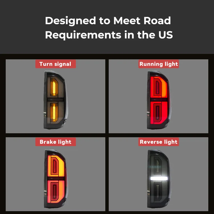 LED Tail Light for 2014-2020 Tundra Rear Lamps with Sequential Turn Signal Car Accessories
LED Tail Light for 2014-2020 Tundra Rear Lamps with Sequential Turn Signal Car Accessories