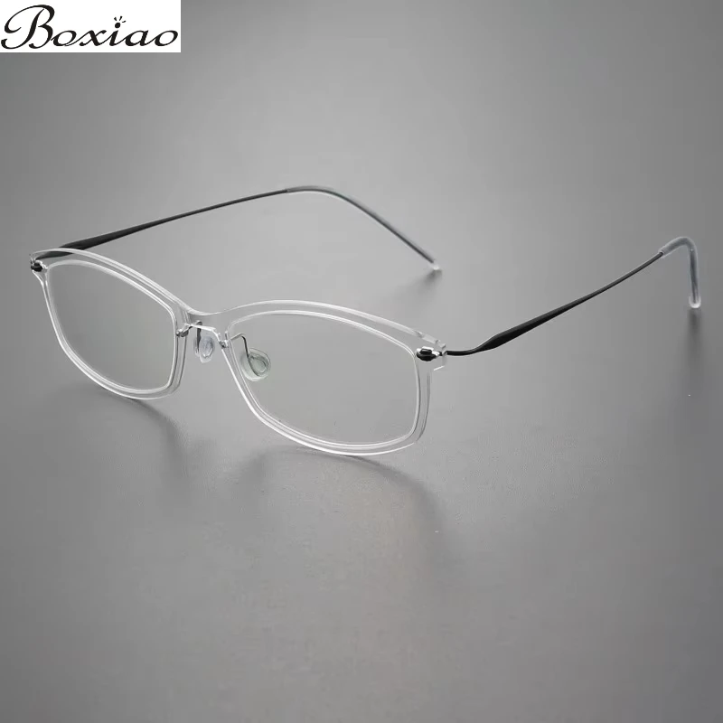 Full Frame Personalized Multi-color Nylon Pure Titanium Myopia Gradual Change Through Retro Men's and Women's Small Frame Frame
Full Frame Personalized Multi-color Nylon Pure Titanium Myopia Gradual Change Through Retro Men's and Women's Small Frame Frame