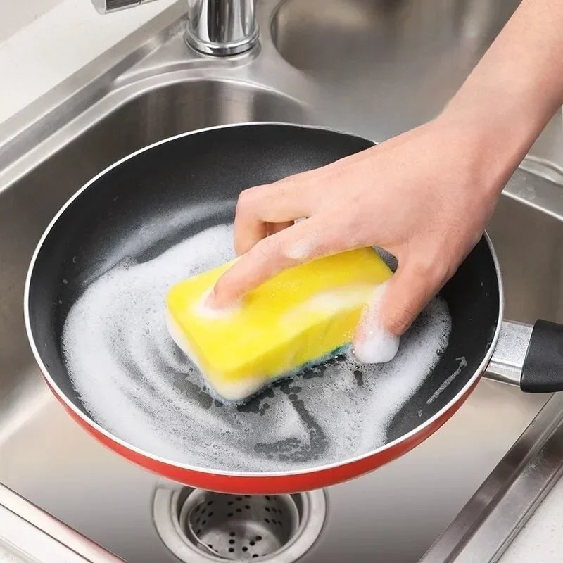 Dish Washing Sponge Dust Cleaning Sponge Scrubber for Kitchen Magic Cleaning Majoc Eraser Sponge Kitchen Scourer Supplies
Dish Washing Sponge Dust Cleaning Sponge Scrubber for Kitchen Magic Cleaning Majoc Eraser Sponge Kitchen Scourer Supplies