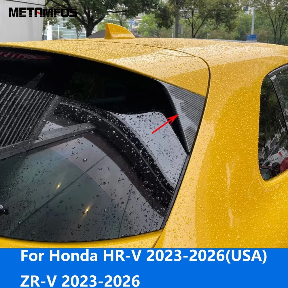Для Honda HR-V HRV ZR-V ZRV 2023-2025 2026: Накладка-спойлер на заднее боковое стекло из карбона, аксессуары для стайлинга автомобиля
Для Honda HR-V HRV ZR-V ZRV 2023-2025 2026: Накладка-спойлер на заднее боковое стекло из карбона, аксессуары для стайлинга автомобиля