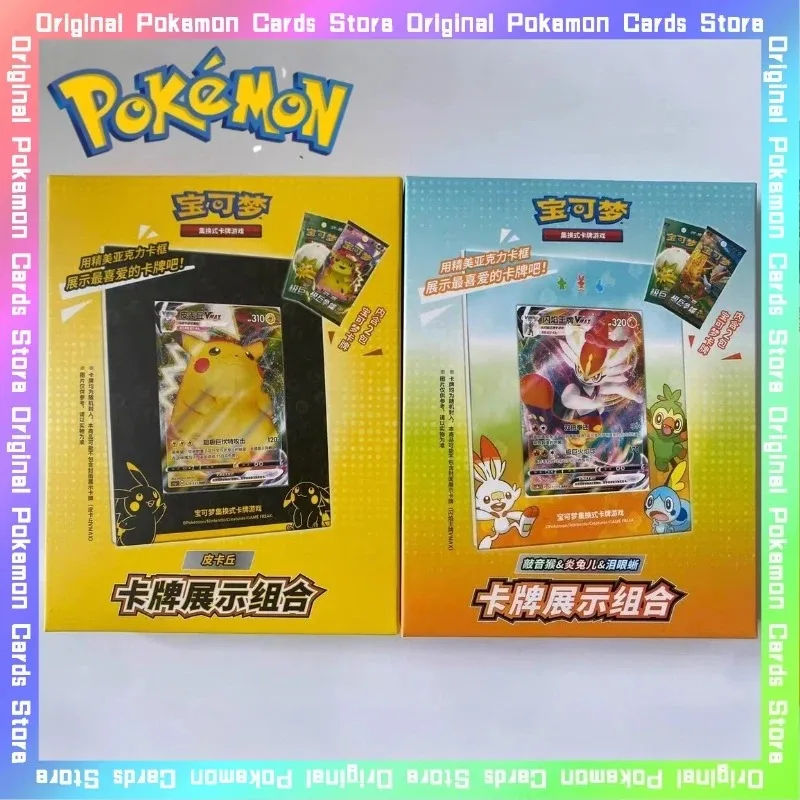 In Stock Pokemon PTCG Pikachu Umbreon Mew Card Display Combination Trading Simplified Chinese Card Collectible Cards Toy Gift
In Stock Pokemon PTCG Pikachu Umbreon Mew Card Display Combination Trading Simplified Chinese Card Collectible Cards Toy Gift