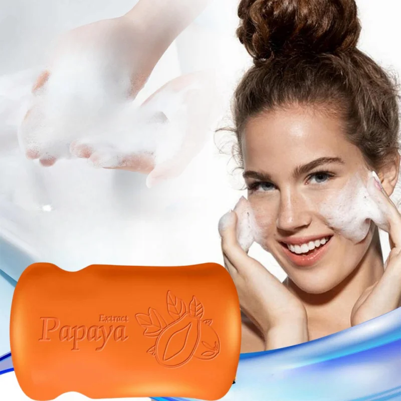Papaya Soap Cleansing and Moisturizing Handmade Soap,Bath Facial Skin Care Soap
Papaya Soap Cleansing and Moisturizing Handmade Soap,Bath Facial Skin Care Soap