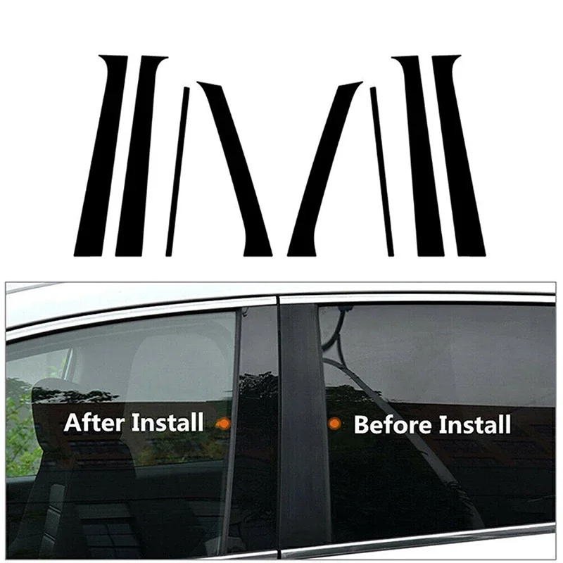 Car Pillar Posts Door Window Decoration Stickers Trims Cover Kit for Hyundai Santa FE 2007 2008 2009 2010 2011 2012 Accessories
Car Pillar Posts Door Window Decoration Stickers Trims Cover Kit for Hyundai Santa FE 2007 2008 2009 2010 2011 2012 Accessories