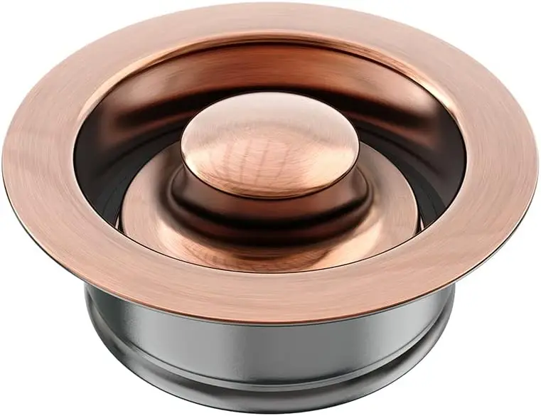 Фланец для мусоросборщика и заглушка для раковины из нержавеющей стали, универсальный, подходит для стандартных сливных отверстий раковин диаметром 3-1/2 дюйма
Фланец для мусоросборщика и заглушка для раковины из нержавеющей стали, универсальный, подходит для стандартных сливных отверстий раковин диаметром 3-1/2 дюйма