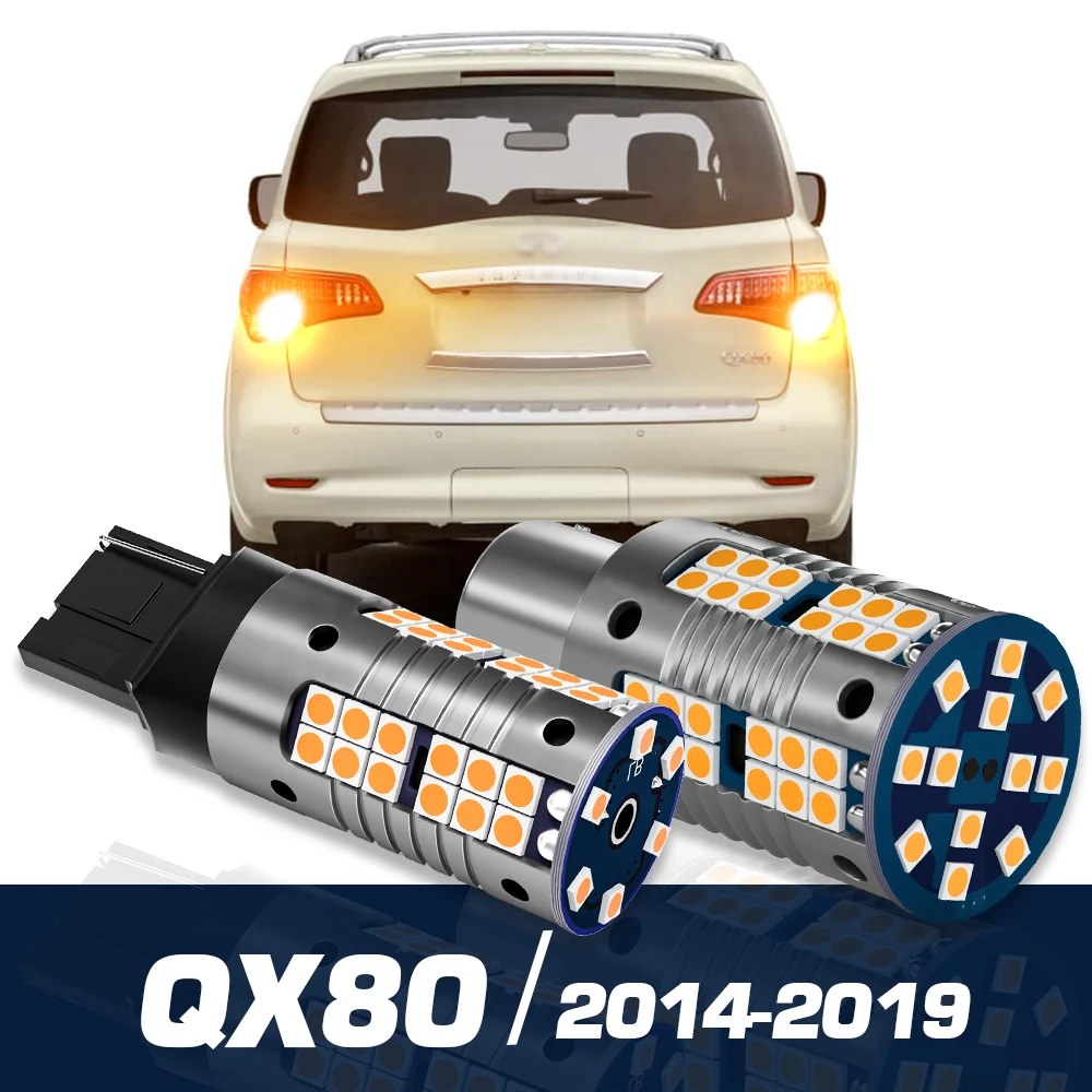2pcs LED Turn Signal Light Lamp Blub Accessories Canbus For Infiniti QX80 2014 2015 2016 2017 2018 2019
2pcs LED Turn Signal Light Lamp Blub Accessories Canbus For Infiniti QX80 2014 2015 2016 2017 2018 2019