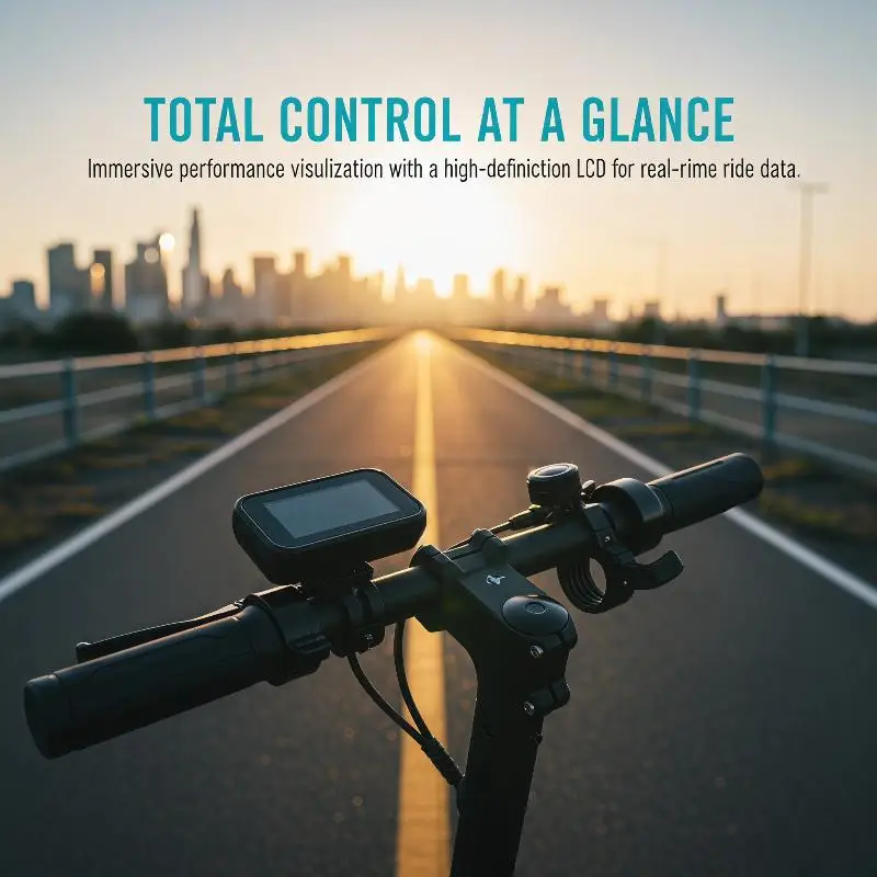 【CR】Ride with Confidence Using 48V Electric Scooter LCD Display Speedometer and Voltage Odometer
【CR】Ride with Confidence Using 48V Electric Scooter LCD Display Speedometer and Voltage Odometer
