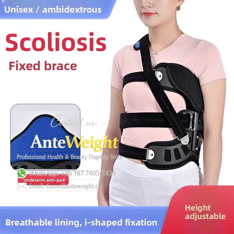 Adjustable Scoliosis Brace for Adults & Children, Spinal Correction Support with Shoulder Positioning | Orthopedic Back Brace
Adjustable Scoliosis Brace for Adults & Children, Spinal Correction Support with Shoulder Positioning | Orthopedic Back Brace