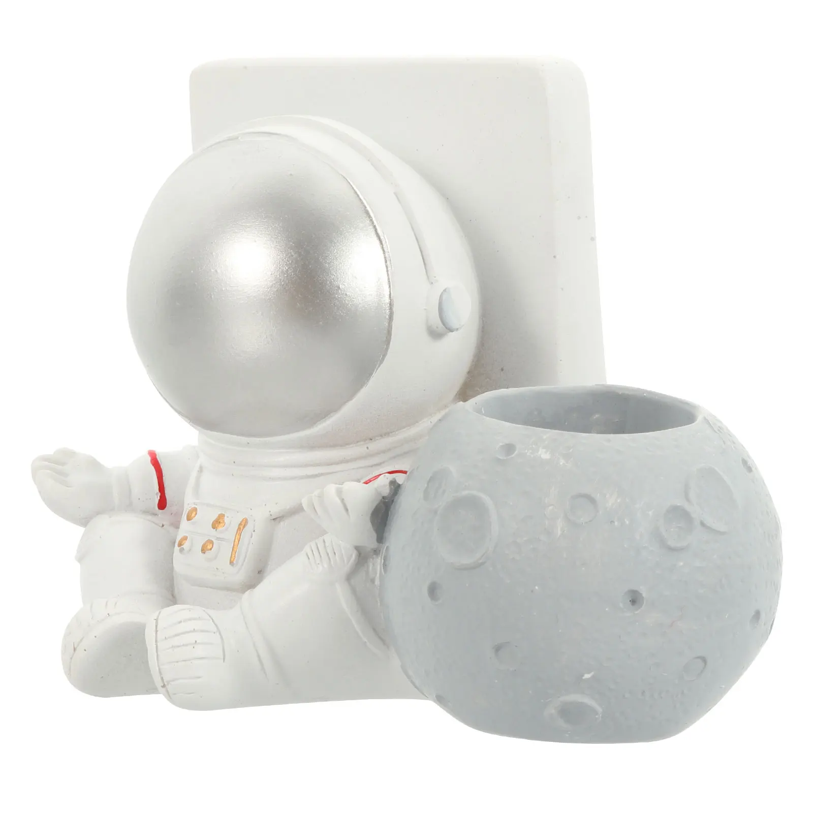 Resin Astronaut Ornaments Mobile Holder Stand Decorative Pen Phone Desk Nordic Figurine Cartoon Resin Material
Resin Astronaut Ornaments Mobile Holder Stand Decorative Pen Phone Desk Nordic Figurine Cartoon Resin Material