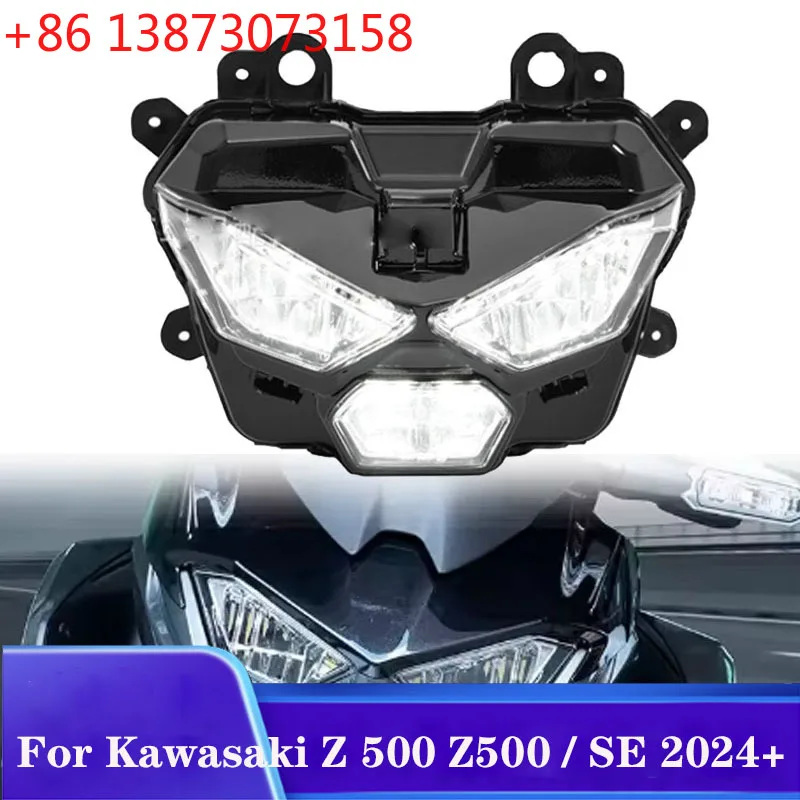 LED Headlight Day Running Light DRL High Low Beam For Kawasaki Z 500 Z500 / SE 2024 2025 Headlamp
LED Headlight Day Running Light DRL High Low Beam For Kawasaki Z 500 Z500 / SE 2024 2025 Headlamp