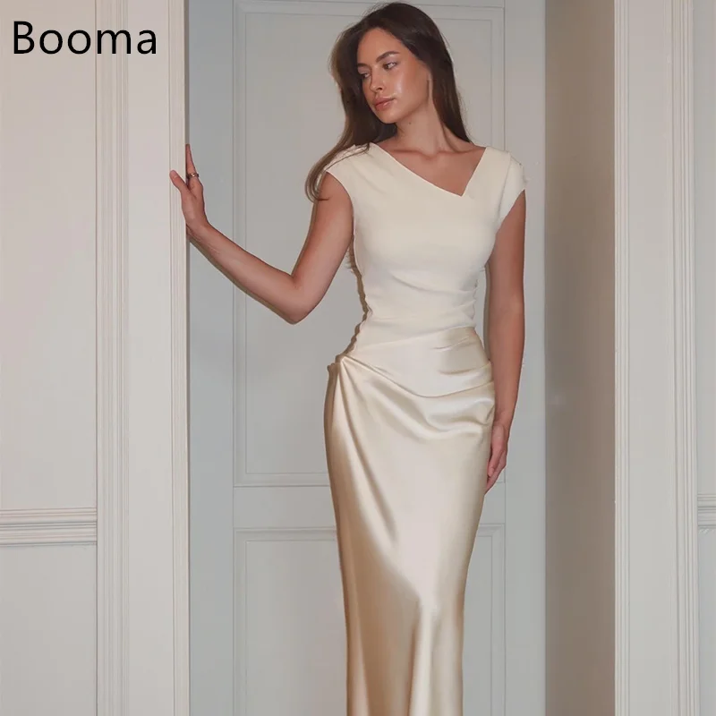 Booma Mermaid Sample Satin Evening Dresses Formal Party Gowns for Women Sleeveless Elegant Prom Gown Customize 2025
Booma Mermaid Sample Satin Evening Dresses Formal Party Gowns for Women Sleeveless Elegant Prom Gown Customize 2025