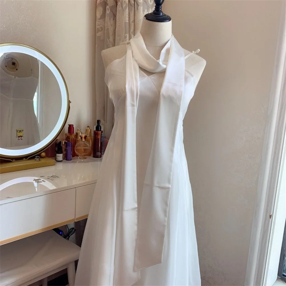 Модный атласный шелковый шарф, шейный платок, однотонная мягкая сумка, лента, длинный широкий модный аксессуар, поясной ремень
Модный атласный шелковый шарф, шейный платок, однотонная мягкая сумка, лента, длинный широкий модный аксессуар, поясной ремень