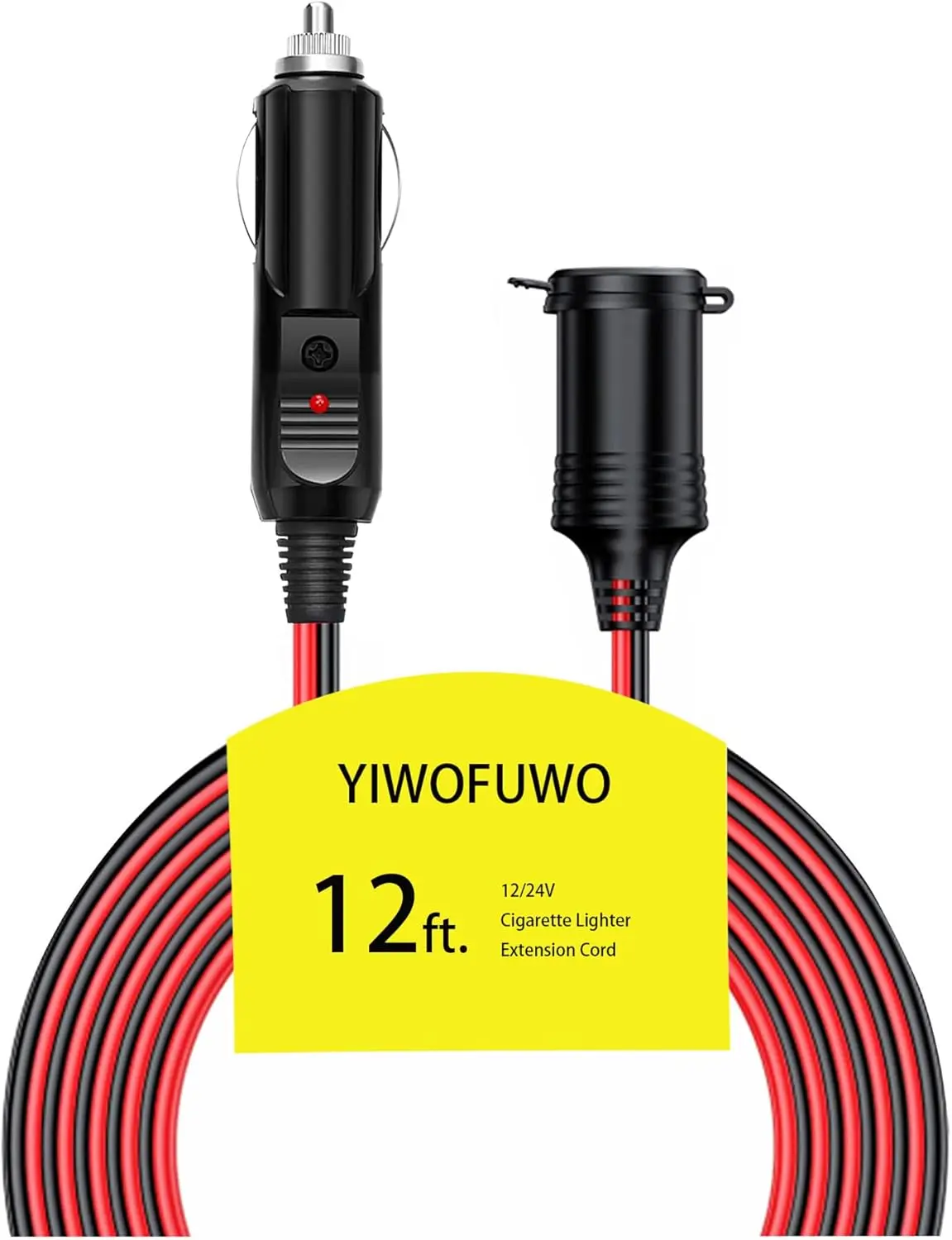 6Ft Cigarette Lighter Extension Cord,16AWG Heavy Duty 12v Extension Cord,Car Charger Extension to Air Compressor Car Vacuum Clea
6Ft Cigarette Lighter Extension Cord,16AWG Heavy Duty 12v Extension Cord,Car Charger Extension to Air Compressor Car Vacuum Clea