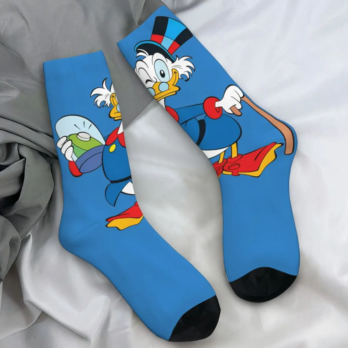 Мужские носки Скрудж Макдак дядя Дональд Дак забавные чулки с героями мультфильмов весенние повседневные удобные носки нескользящие носки для скалолазания 
Мужские носки Скрудж Макдак дядя Дональд Дак забавные чулки с героями мультфильмов весенние повседневные удобные носки нескользящие носки для скалолазания