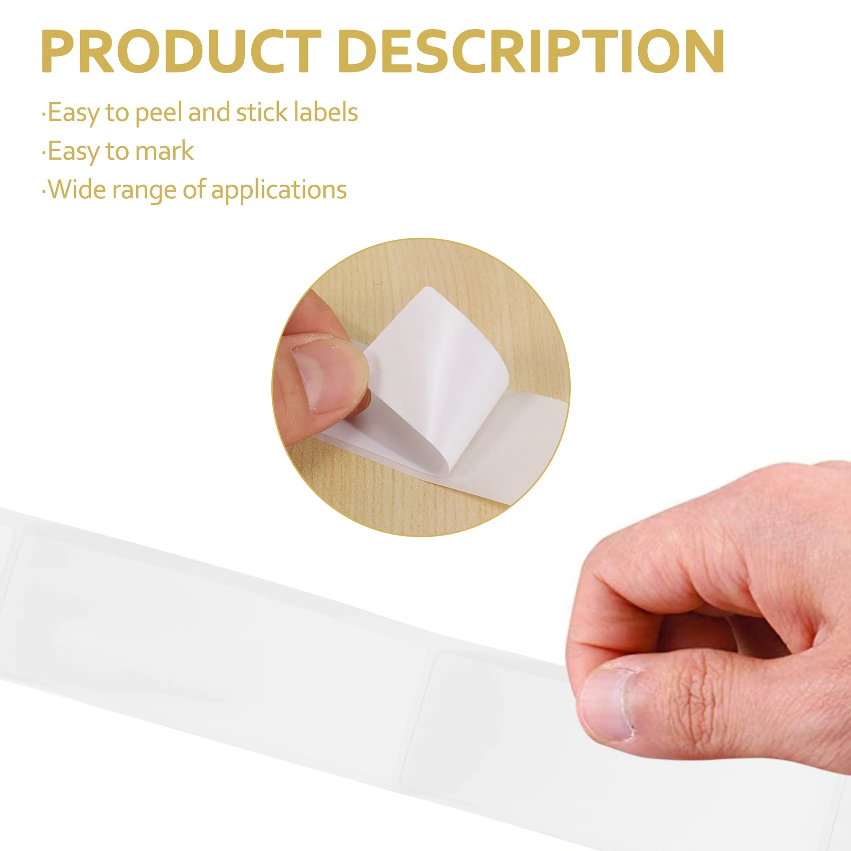 AB06 Removable Freezer Labels 1 x 3 Inch Food Storage Stickers Refrigerator Freezer (Blank White)
AB06 Removable Freezer Labels 1 x 3 Inch Food Storage Stickers Refrigerator Freezer (Blank White)