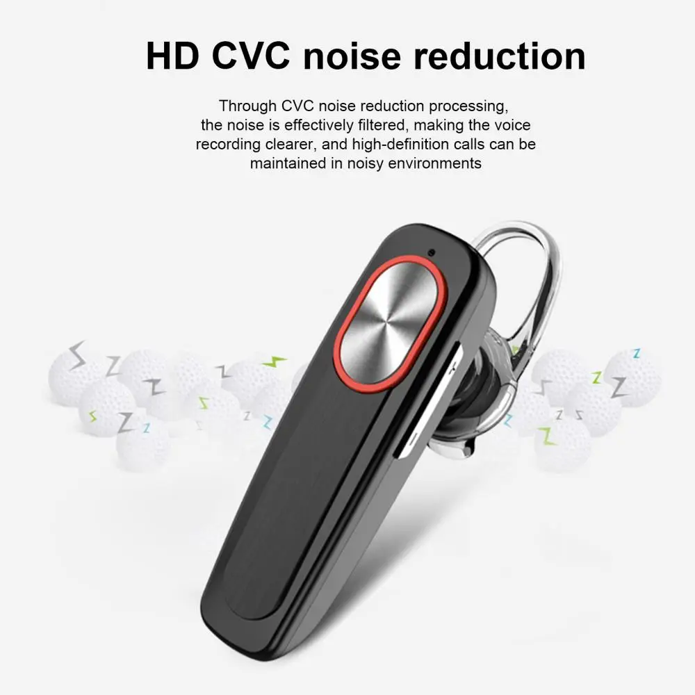 Earphone L9 Wireless Bluetooth-compatible 4.1 Single Ear with Hands-Free Call Microphone
Earphone L9 Wireless Bluetooth-compatible 4.1 Single Ear with Hands-Free Call Microphone