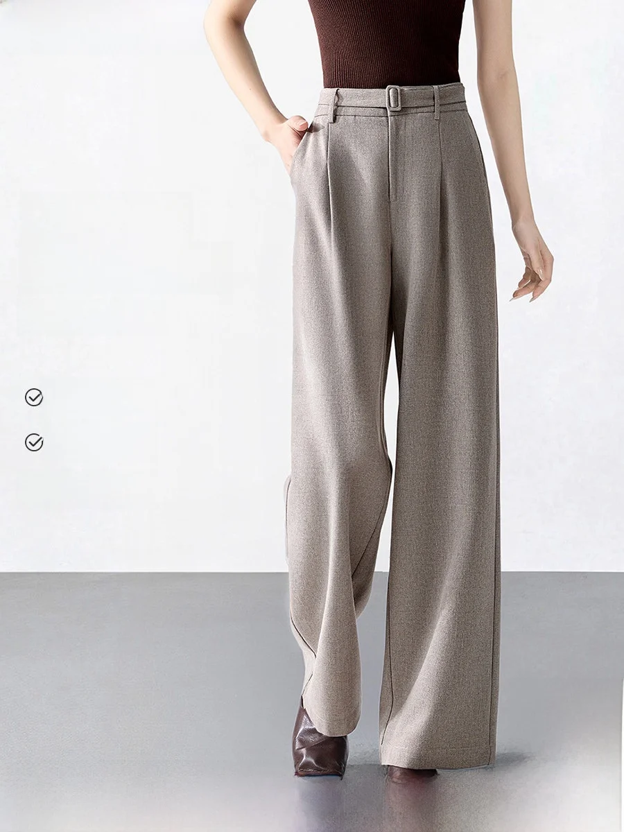 Elegant Floral Silk High Waist Slimming Pants Casual High Waist Zipper Polyester Fiber Ladies Spring 2026 Straight Leg Trousers
Elegant Floral Silk High Waist Slimming Pants Casual High Waist Zipper Polyester Fiber Ladies Spring 2026 Straight Leg Trousers