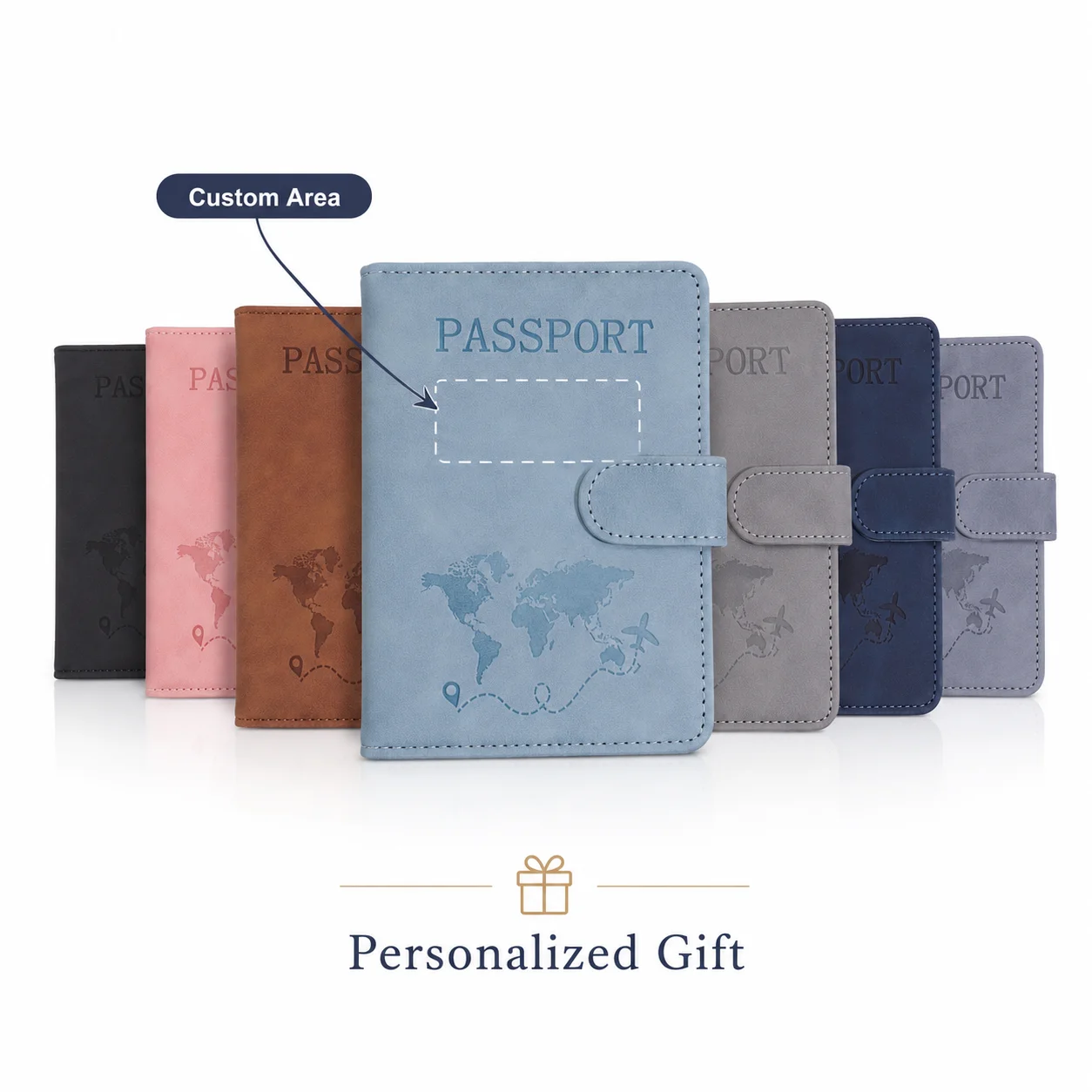 Custom leather ID holder, passport case for laser-engraved address and phone number, personalized travel-friendly passport bag
Custom leather ID holder, passport case for laser-engraved address and phone number, personalized travel-friendly passport bag