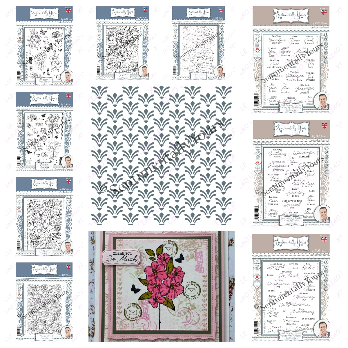 Silicone Stamps Stencil for Scrapbooking Album Decoration Craft for DIY Greeting Card Making New Beautiful Blooms Sentiments
Silicone Stamps Stencil for Scrapbooking Album Decoration Craft for DIY Greeting Card Making New Beautiful Blooms Sentiments
