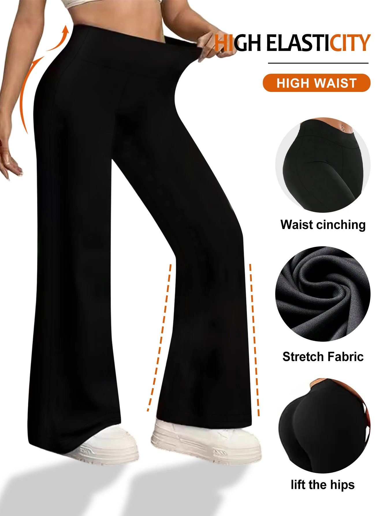 Women Simple Casual Straight Leg Pants Spring Summer Thin Solid Color Nine Minute Wide Leg Pants Daily Commuter Style
Women Simple Casual Straight Leg Pants Spring Summer Thin Solid Color Nine Minute Wide Leg Pants Daily Commuter Style