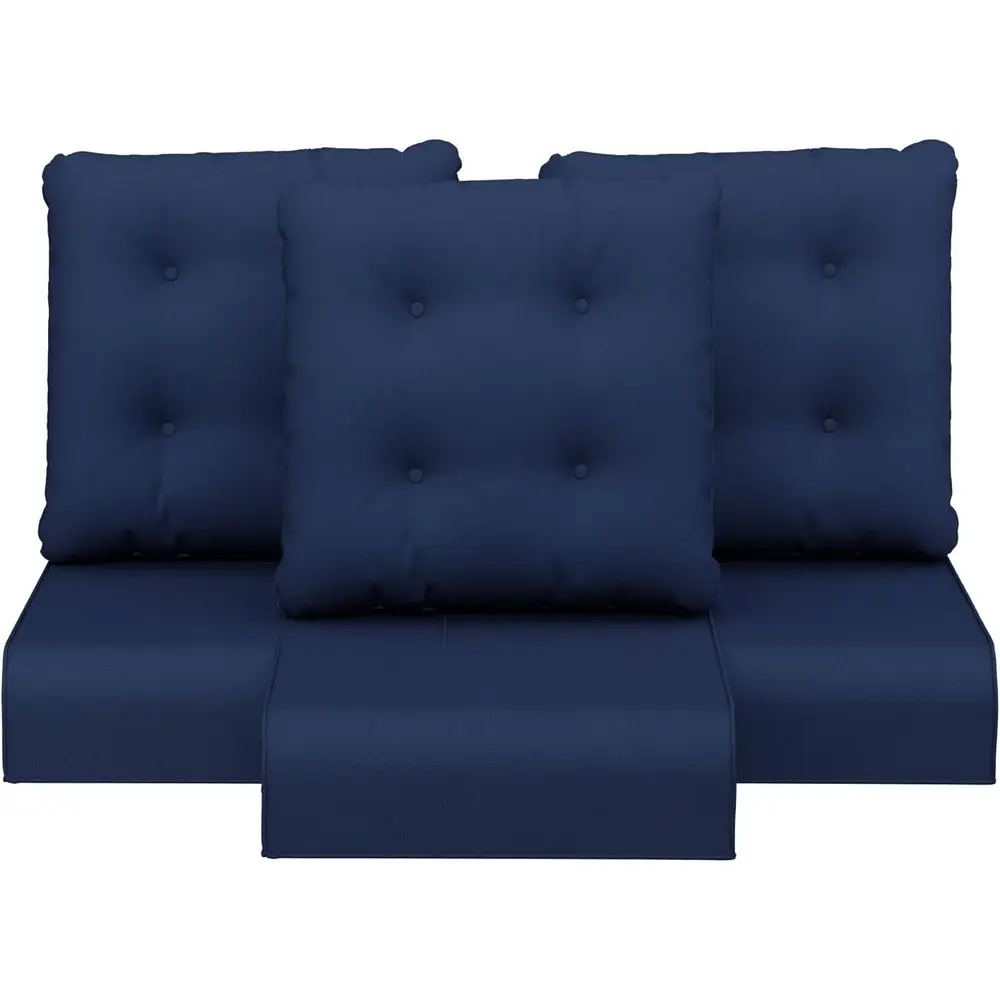 Set of 3 Outdoor Deep Seat Chair Cushions, 22x24 Inch, Water and Fade Resistant, Removable Covers, 6 Thickened Cushions
Set of 3 Outdoor Deep Seat Chair Cushions, 22x24 Inch, Water and Fade Resistant, Removable Covers, 6 Thickened Cushions