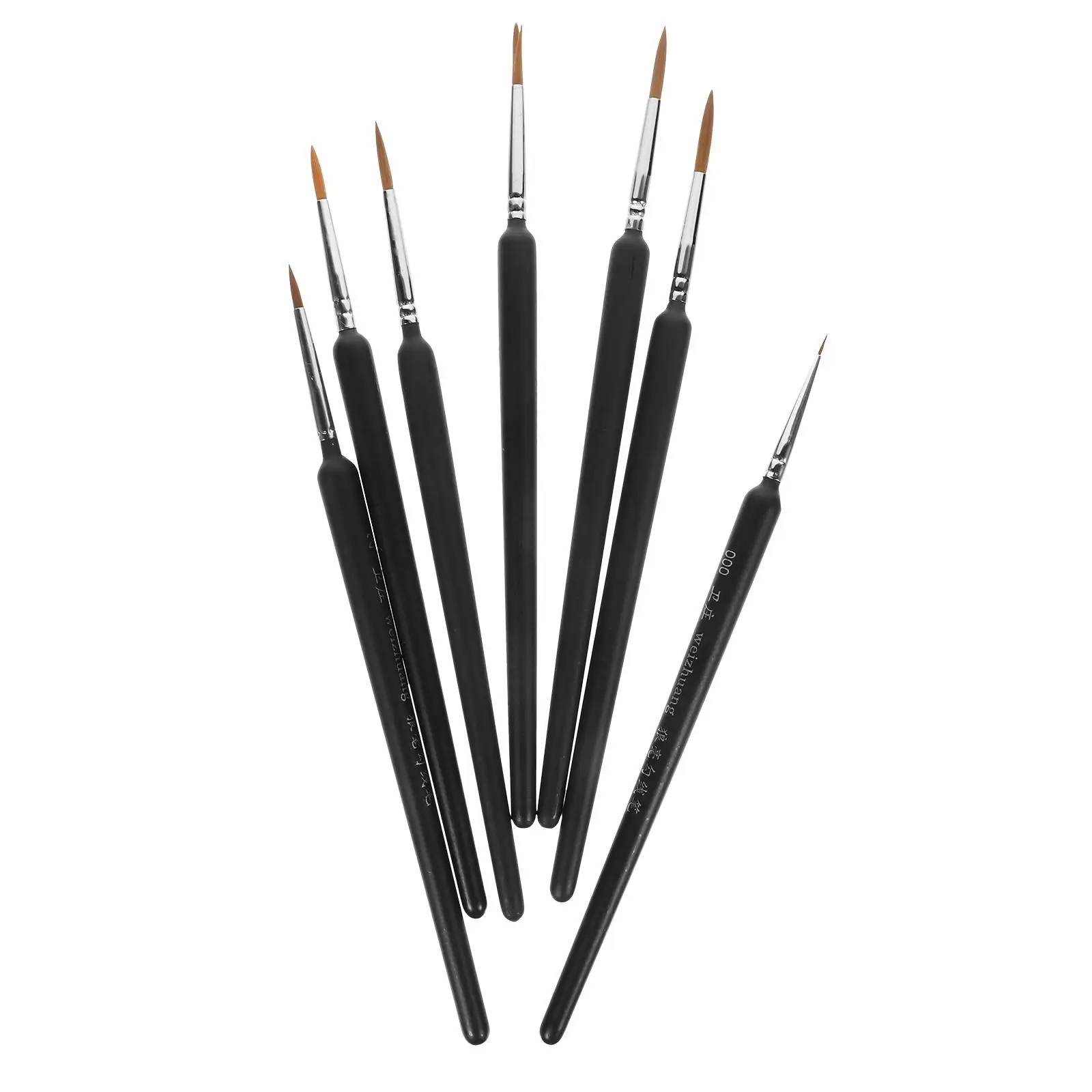 7 Pcs Hook Line Pen Set Paint Brushes Watercolor Detailing Coating Micro for Painting Wooden Child Paintbrushes Tiny
7 Pcs Hook Line Pen Set Paint Brushes Watercolor Detailing Coating Micro for Painting Wooden Child Paintbrushes Tiny