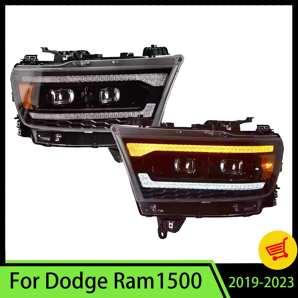 Headlamp Assembly for Dodge Ram 1500 2019-2023 Head Lamp Head Light Upgrade Full LED Dynamic 2 Eyes Headlight Plug and Play
Headlamp Assembly for Dodge Ram 1500 2019-2023 Head Lamp Head Light Upgrade Full LED Dynamic 2 Eyes Headlight Plug and Play