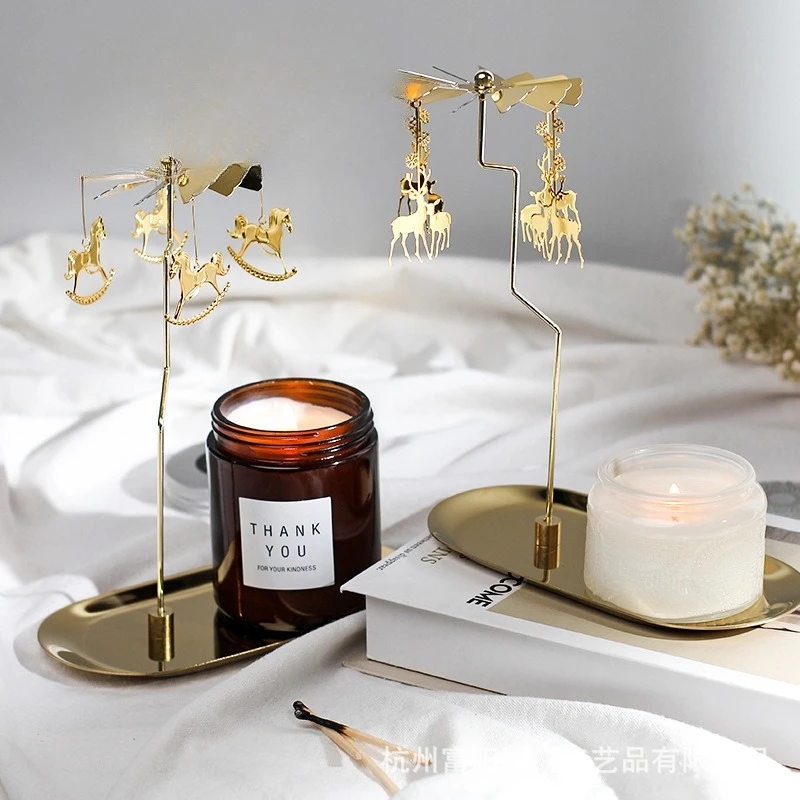 Aromatherapy candle tray set, dreamy rotating candle holder, decorative ornaments, creative souvenirs
Aromatherapy candle tray set, dreamy rotating candle holder, decorative ornaments, creative souvenirs