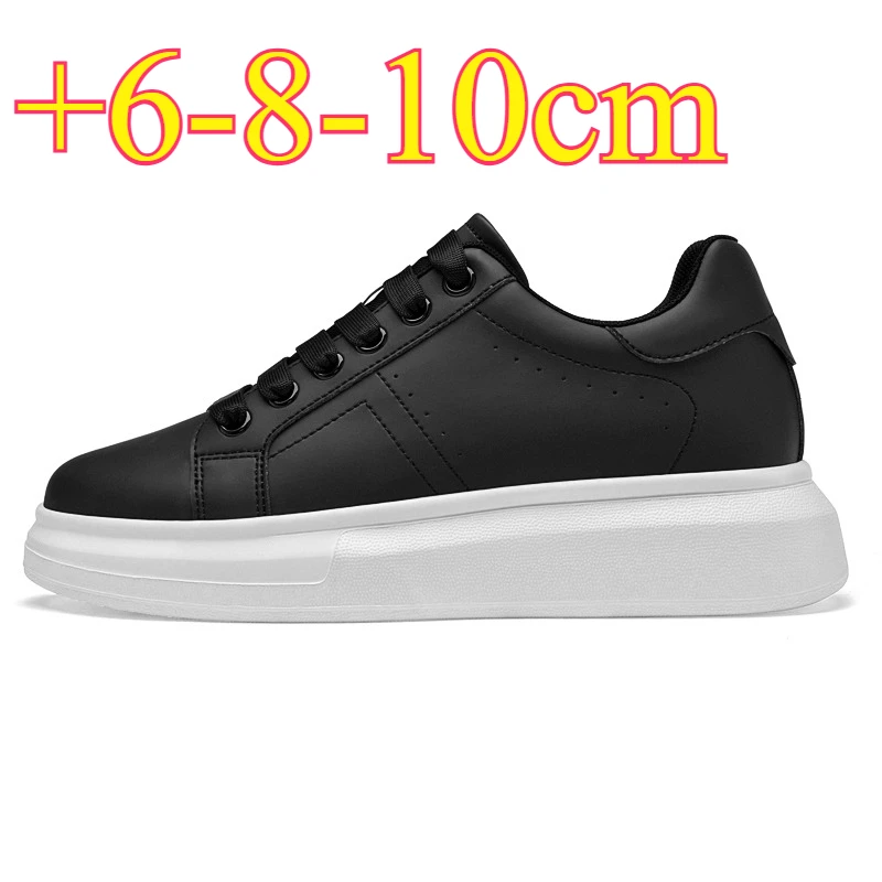 New Men's Sneakers Elevator Shoes Heightening Height Increase Insole 6-10CM High Heels Shoes Leather Sport Shoes Men Shoes
New Men's Sneakers Elevator Shoes Heightening Height Increase Insole 6-10CM High Heels Shoes Leather Sport Shoes Men Shoes