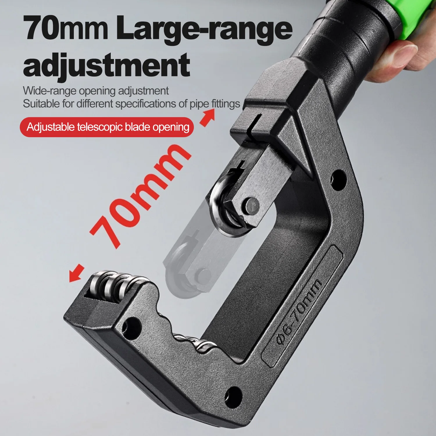 Manual Stainless Steel Tube Cutter Multifunctional Pipe Cutting Tool with Roller Bearing for Copper Brass Aluminum Pipe
Manual Stainless Steel Tube Cutter Multifunctional Pipe Cutting Tool with Roller Bearing for Copper Brass Aluminum Pipe