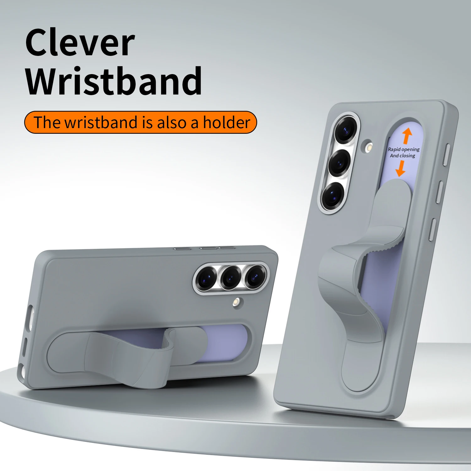 For Samsung Galaxy S26 S24 S25 Ultra S23 Plus Luxury Smart Silicone Wristband Phone Case Multifunctional TPU Protective Cover
For Samsung Galaxy S26 S24 S25 Ultra S23 Plus Luxury Smart Silicone Wristband Phone Case Multifunctional TPU Protective Cover