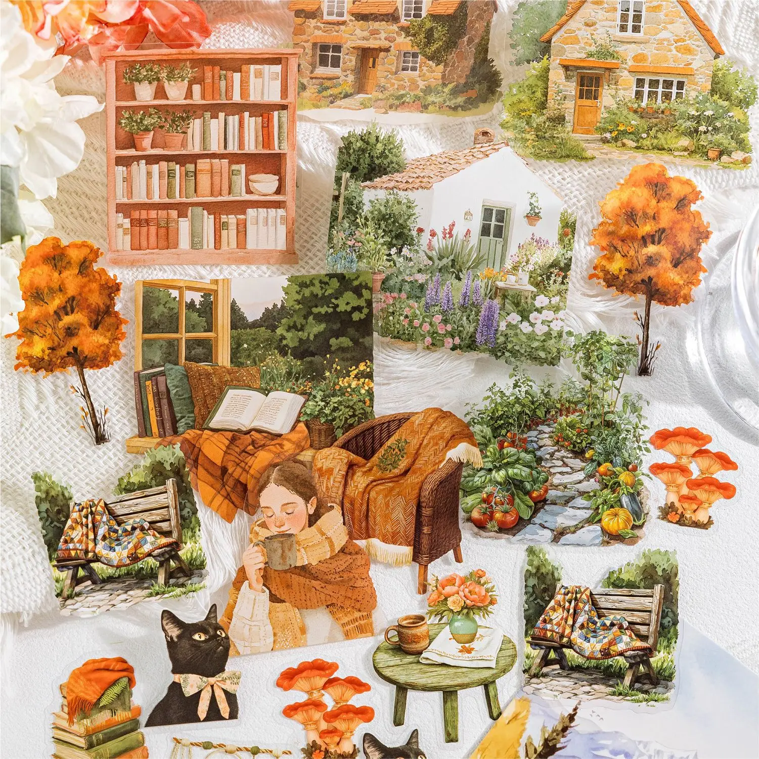 30 Pcs Countryside Landscape PET Sticker Scrapbook Stickers For Scrapbooking Junk Journal Supplies Journaling Planner Collage
30 Pcs Countryside Landscape PET Sticker Scrapbook Stickers For Scrapbooking Junk Journal Supplies Journaling Planner Collage