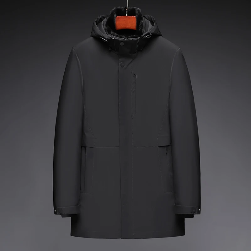 Winter Men Jacket Mid-length Real Fur Parka Luxury Mink Fur Liner Detachable Business Casual Whole Mink Fur Coat Mens Clothing
Winter Men Jacket Mid-length Real Fur Parka Luxury Mink Fur Liner Detachable Business Casual Whole Mink Fur Coat Mens Clothing
